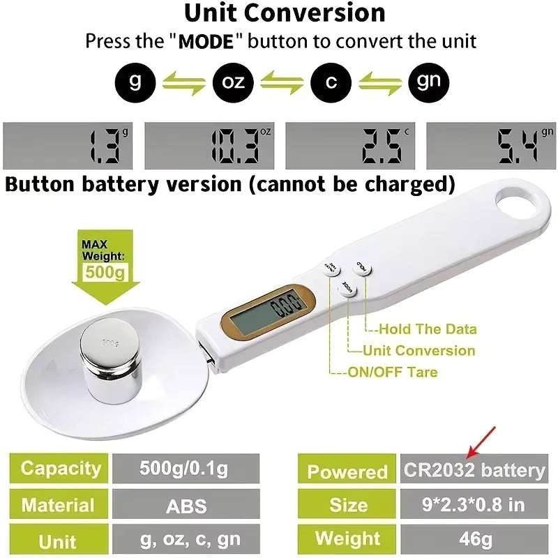 ScoopWise Mini Digital Measuring Spoon